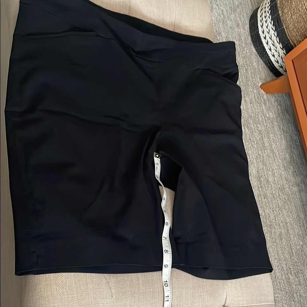 Chico's Classic Black Bermuda Shorts